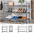 Expandable Shoe Rack for Closet, Shoe Storage - Image 3