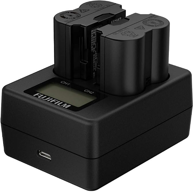 Fujifilm Twin Battery Charger for NP-W235 Battery - Image 5