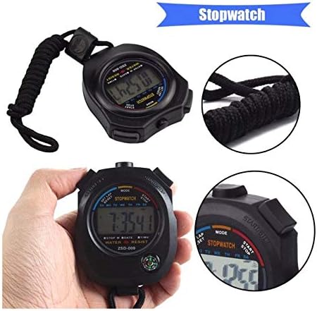 Pgzsy 2 Pack Multi-Function Electronic Digital Sport Stopwatch Timer, Large - Image 6