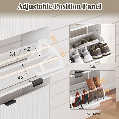 Shoe Cabinet Storage for Entryway - Image 6