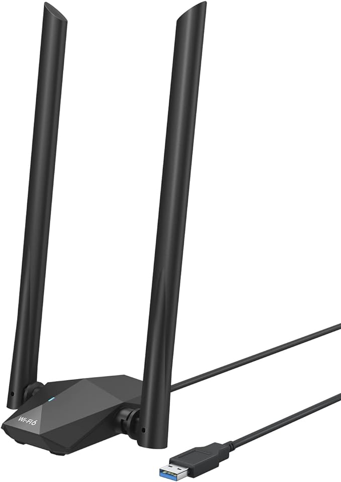 BrosTrend USB WiFi 6 Adapter AX1800 Long Range WiFi USB Adapter by BrosTrend