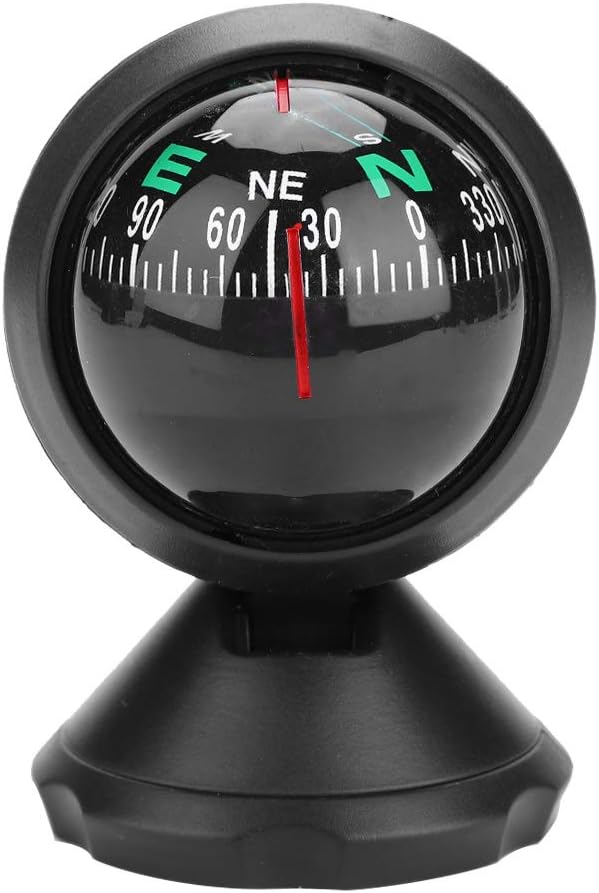 Portable Car Compass, Boat Compass Dashboard Digital Navigation Exploration by Pissente