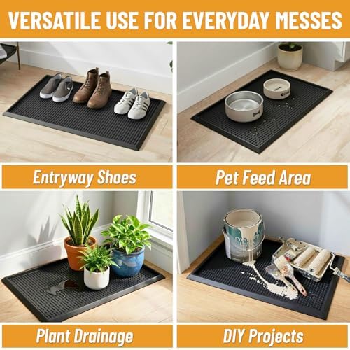 Ottomanson Waterproof Boot Tray Rubber Shoe Mat - Image 5