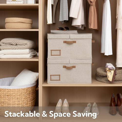 StorageWorks Large Decorative Storage Boxes - Image 5