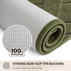PURRUGS Hallway Runner Rug, Sage Green - Image 5