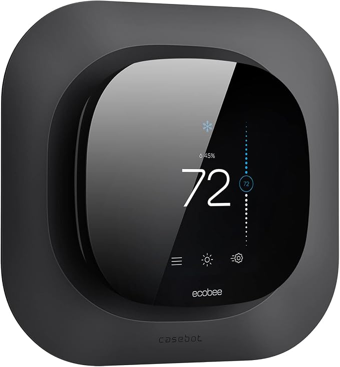 CaseBot Wall Plate for 2022 Ecobee Smart Thermostat Premium & 2022 Ecobee Smart by CaseBot