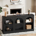 Tribesigns Black Console Table - Image 4