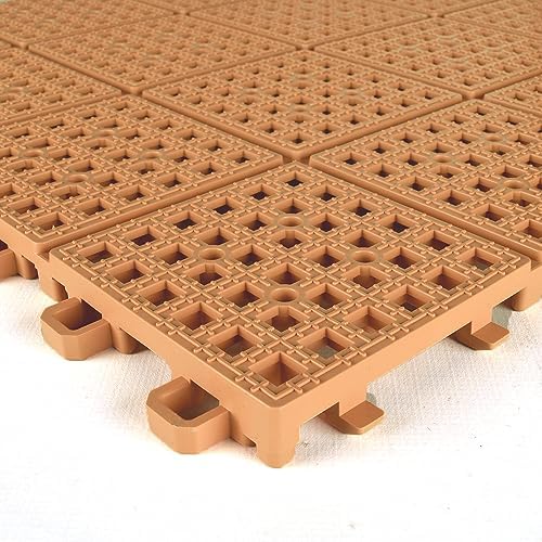 Greatmats Patio Outdoor Tiles 12 x 12 inch Deck Tiles 25 Pack - Image 2