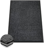 Azadx 3'x4' Front Door Mat Heavy Duty Indoor Outdoor Door Mat Non-Slip by Azadx