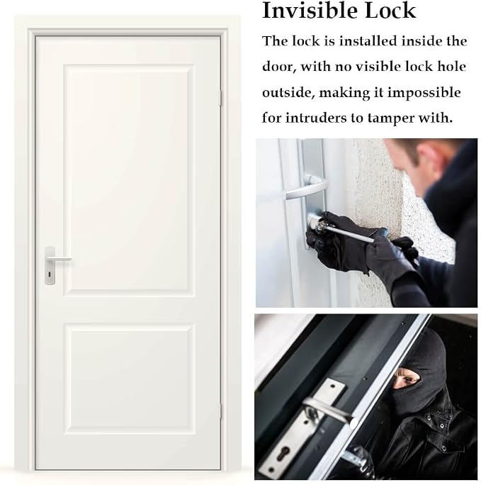Electronic Deadbolt Anti-Theft Smart Hidden Door Lock - Image 5