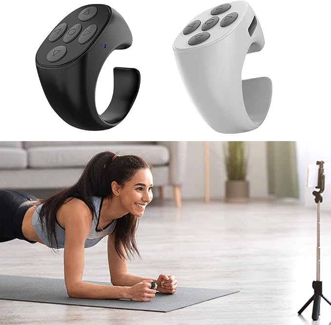 Fingertip Wireless Bluetooth Remote Control, TIK-to-k Remote Control APP Kindle - Image 6