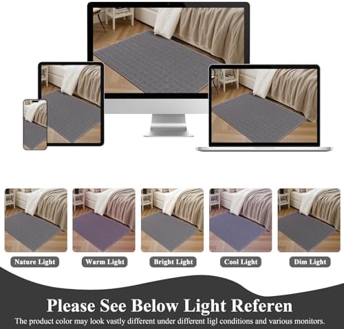 Ileading Indoor Door Mat 2x3ft, Absorbent Dog Muddy Paws Mats, Low-Profile - Image 6