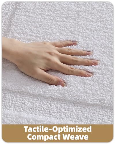 Color&Geometry Non Slip Bathroom Rugs 30x20, Ultra Soft Absorbent Upgraded - Image 4