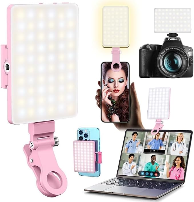 60 LED Portable Selfie Light Video Conference Lighting by Unknown