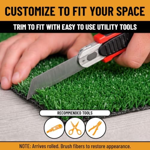 Ottomanson Artificial Turf Lite 78" x 26' - Image 5