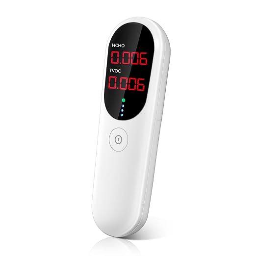 Air Quality Monitor, Indoor Formaldehyde Detector, TVOC Tester by HEYAXA