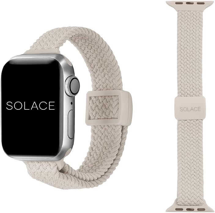 Solace Bands Imperium Adapt Wide Adjustable Nylon Braided Watch Band by SolaceBand