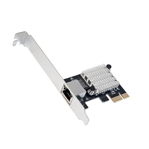 IO CREST 2.5 Gigabit Ethernet PCI Express PCI-E Network Interface Card by IOCrest