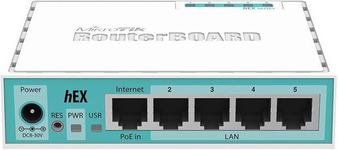 Mikrotik hEX RB750Gr3 5-port Ethernet Gigabit Router - Image 4