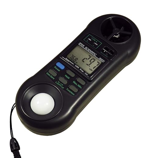 Sper Scientific Handheld Environmental Quality Meter, 0 to 50 Degree C Ambient - Image 2