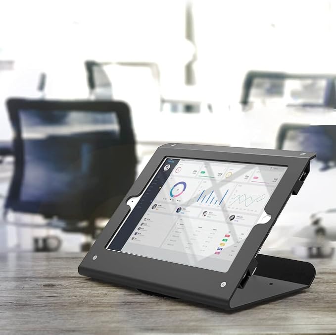 Tablet Kiosk POS Stand Compatible 10.2” iPad 7 8 9 Generation - Image 2