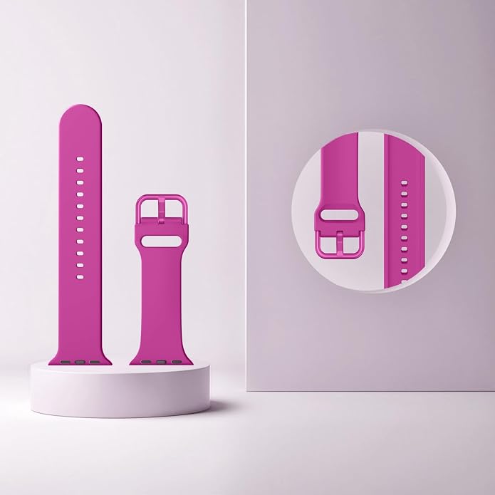 Sport Band Compatible with Apple Watch Bands 49mm 46mm 45mm 44mm 42mm 41mm 40mm - Image 3