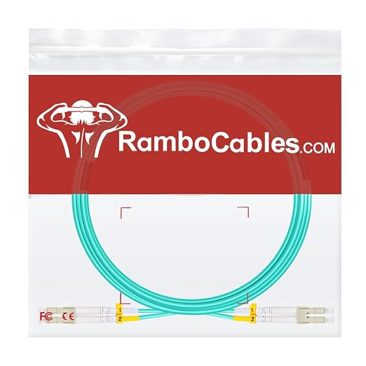 OM3 LC LC Fiber Patch Cable, 165ft Multimode Fiber Optical Cable, Options - Image 7