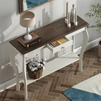 ChooChoo 39" Narrow Farmhouse Entryway Table - Image 7