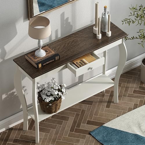 ChooChoo 39" Narrow Farmhouse Entryway Table - Image 7