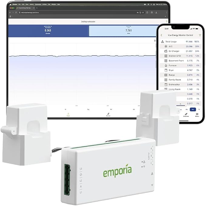 Emporia Vue 3 Home Energy Monitor by Emporia