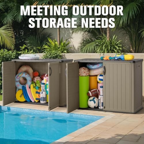 Greesum 26 CUFT Outdoor Storage Cabinet - Image 3