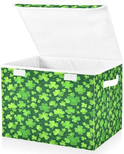 Bolaz Clover St Patrick Day Storage Bins by Unknown