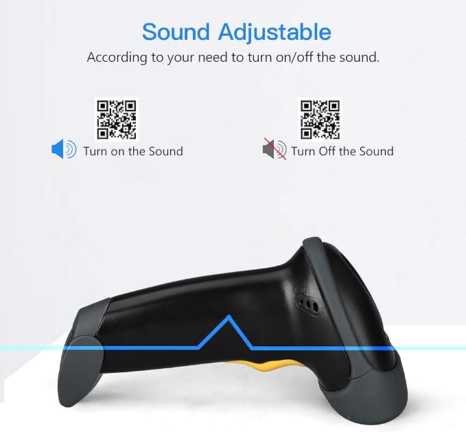 Eyoyo EYH2 Handheld USB 2D Barcode Scanner, Wired Automatic QR Code Scanner - Image 6