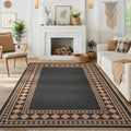 GarveeHome Solid Rugs Washable 8x10 Area Rug by GarveeHome