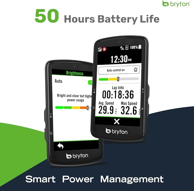 Bryton Rider S810 Sensor Bundle 3.5 Inch Color Touchscreen GPS Bike/Cycling - Image 5
