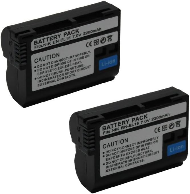 EN-EL15 Camera Battery Multifunctional Charger Set Compatible - Image 5