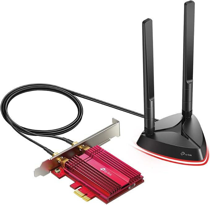 TP-Link WiFi 6 AX3000 PCIe WiFi Card, 802.11AX Dual Band Wireless Adapter by TP-Link