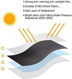 Patio Heater Covers with Zipper and Storage Bag, Waterproof, Wind-Resistant - Image 6