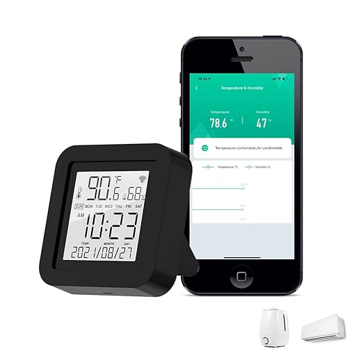 MOES Smart Temperature Humidity Monitor by MOES