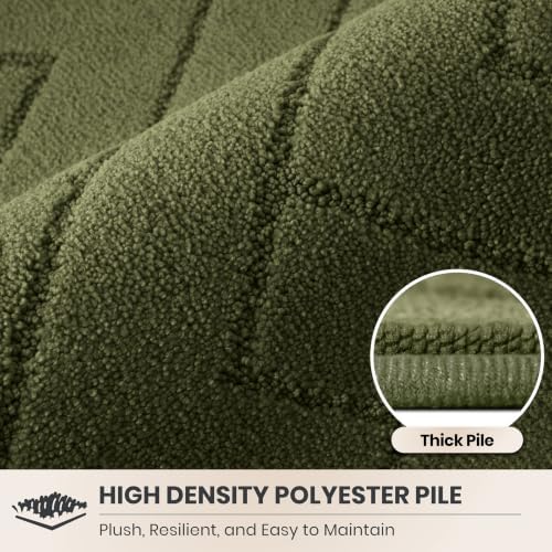PURRUGS Hallway Runner Rug, Sage Green - Image 4