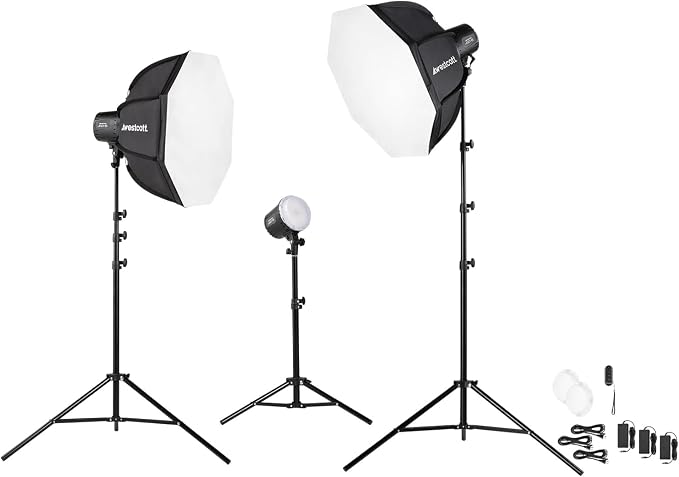 Westcott U60-B Bi-Color LED 3-Light Softbox Kit - Image 2