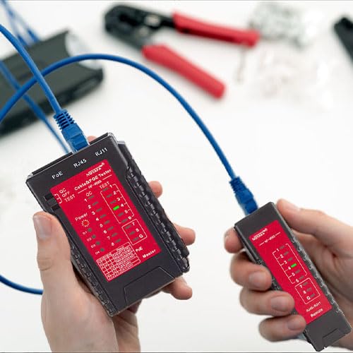 NOYAFA Network Cable Tester for RJ45 RJ11 RJ12 /Cat5 Cat5e Cat6 Cat6a Cat7 - Image 7