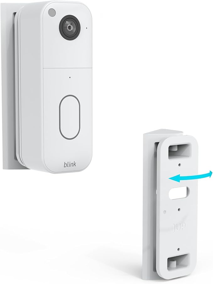 Blink Doorbell Mount, Adjustable 0-45 Degree Angle Mount by OkeMeeo