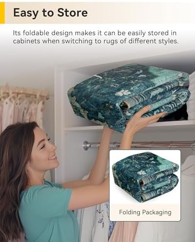 RELEANY Washable Area Rug - Image 5