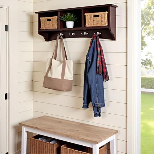 Alaterre Shaker Cottage Wall-Mounted Coat Rack - Image 2
