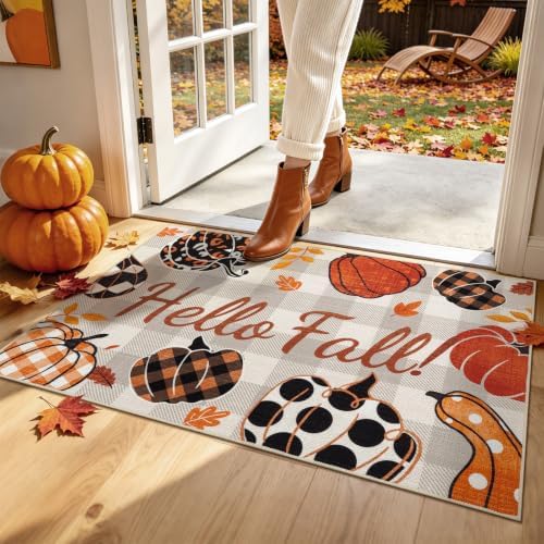 U'Artlines Fall Front Door Mat by UArtlines