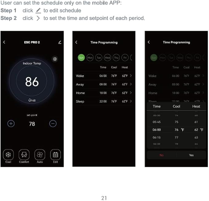 Wi-Fi Smart Thermostat Programmable - Image 7