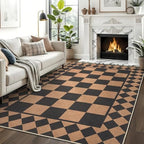 GarveeHome Easy Jute Area Rug 5x7 Washable Rugs - Image 2