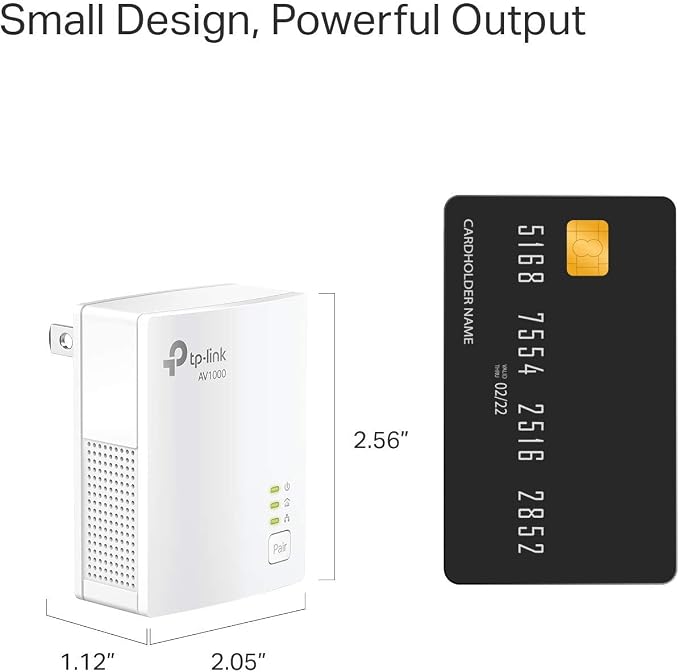 TP-Link AV1000 Powerline Ethernet Adapter - Image 3
