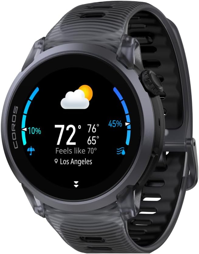 COROS PACE 4 Ultralight Sport GPS Watch, 1.2" AMOLED Touchscreen, 19 Days of by COROS